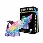 3D кристаллический пазл «Акула» 40 деталей, свет